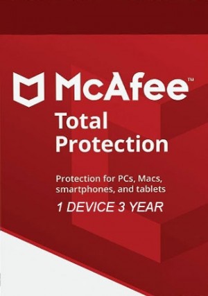 McAfee Total Protection - 1 Device/ 3 Years